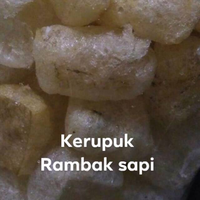 

Kerupuk Rambak sapi