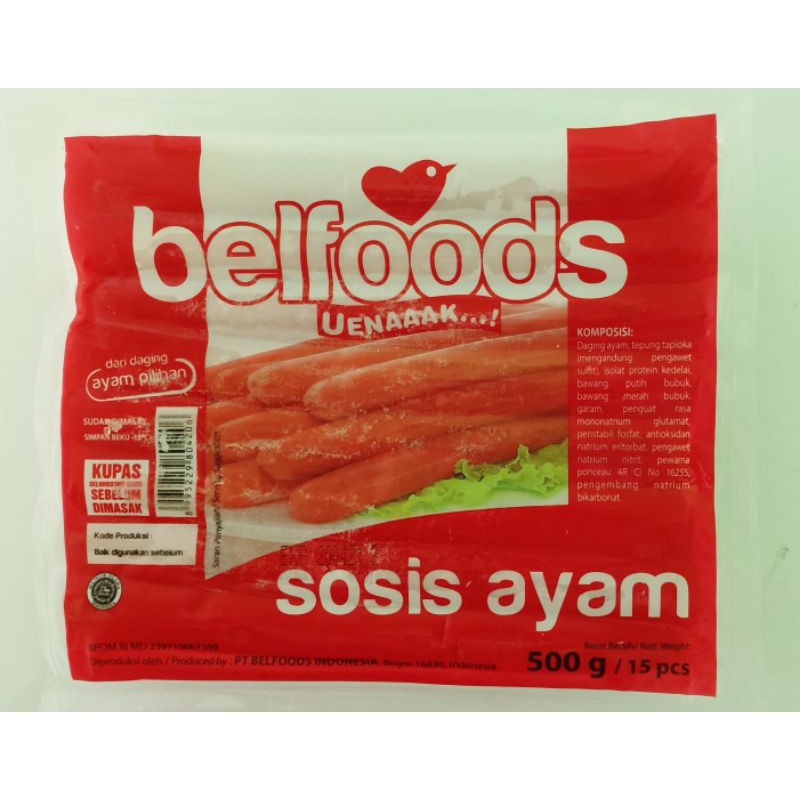 

Belfoods Sosis Ayam 500gr dan 1000gr