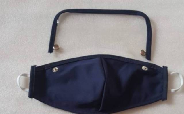 Masker 2 in 1 + Face shield