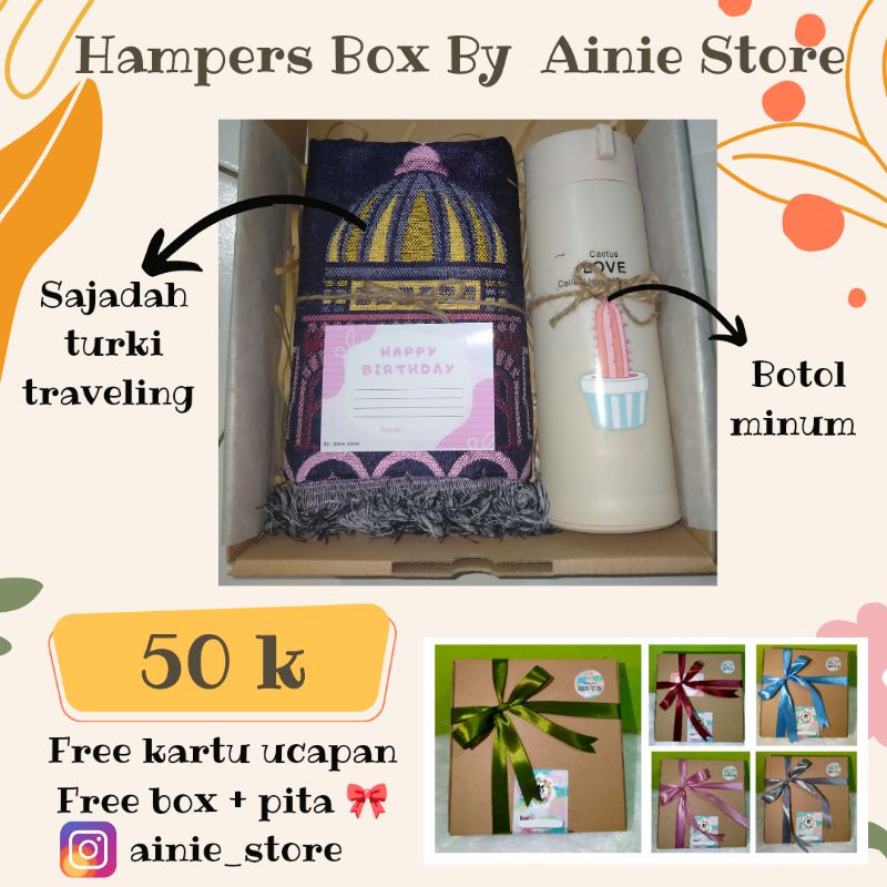 

Hampers box / Hampers pria / kado ulang tahun /gift