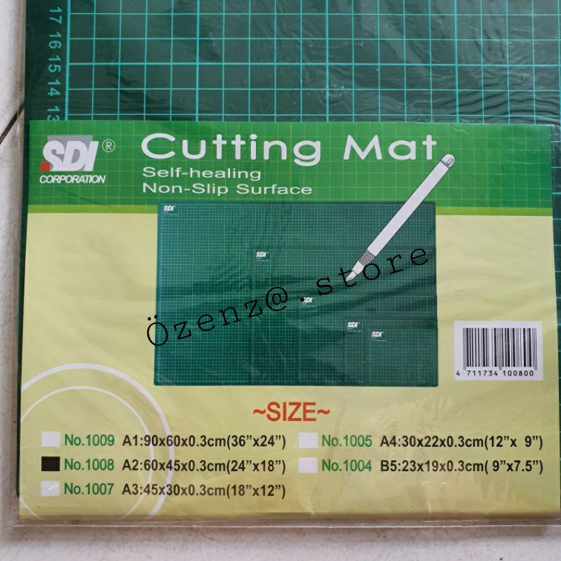 

Alas Potong/ Cutting Mat SDI A3 45 x 30cm