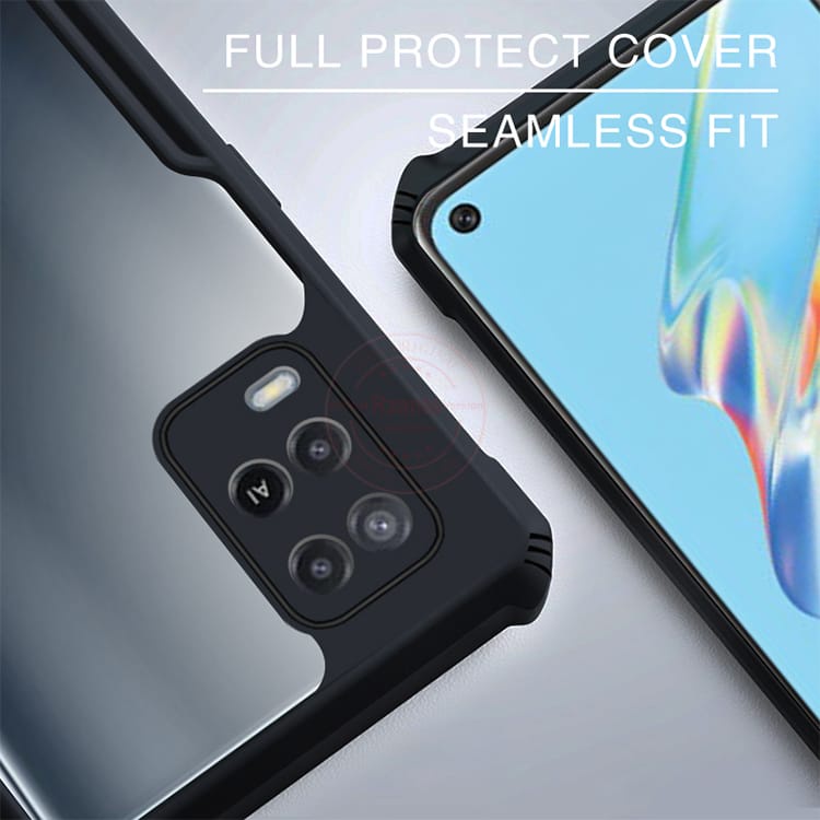 PROMO Case OPPO A54 CaseTransparant Soft Acrylic Case Armor Prigen Fusion Protek Camera