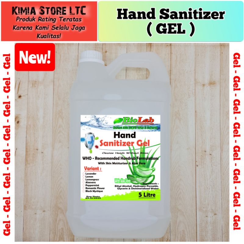 Hand Sanitizer Gel 5 Liter ( BioLab )