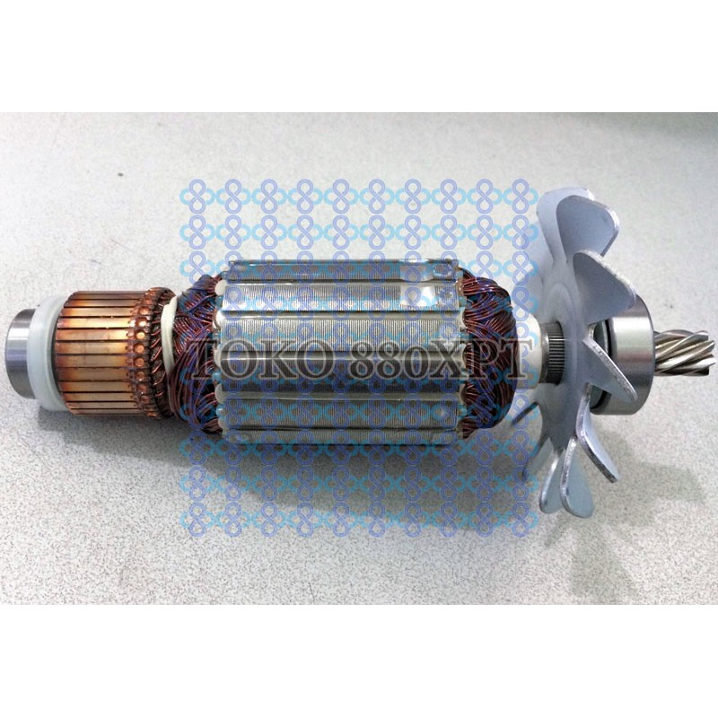 Armature Angker Rotor Makita 2414nb 2414 Nb Dca Shopee Indonesia