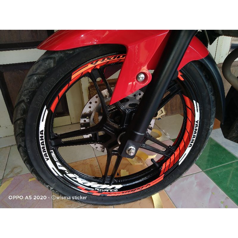 Sticker Velg Vixion / Sticker Velg Vixion New / Sticker Velg Vixion Keren / Sticker Velg Vixion Mura