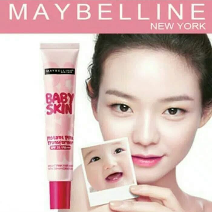 Maybeline Baby Skin Instant Pink Transformer  Primer Baby Skin