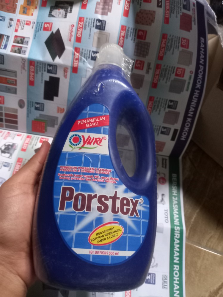 Yuri - Pembersih Lantai Keramik Ceramic Porcelain Floor Cleaner Porstex