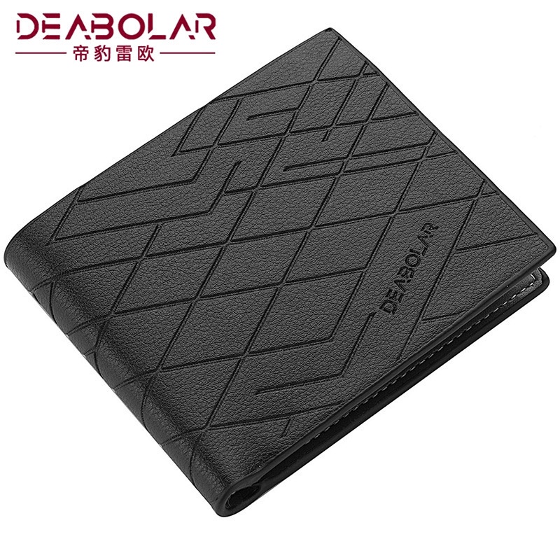 ORIGINAL DEABOLAR DOMPET UANG LIPAT PRIA TEBAL BAHAN SINTETIS K3258 - NezMart COD / BISA BAYAR DITEMPAT