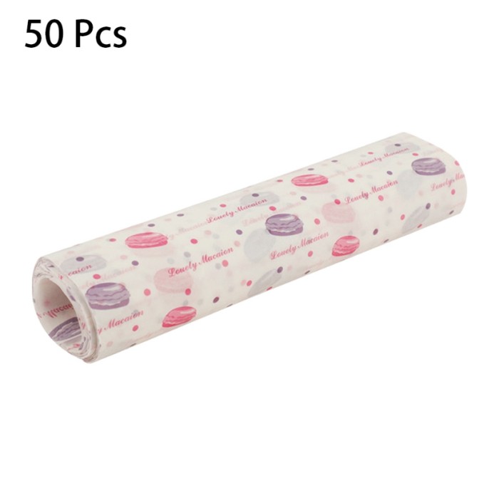 

TERBARU Wax paper /baking paper /kertas roti - Macaron
