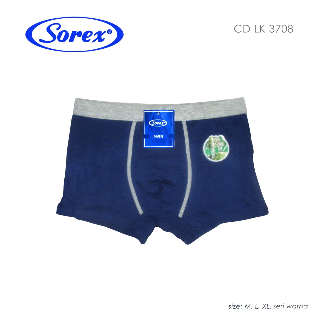 Sorex Man CD Pria Boxer 3708 (isi 2pc)