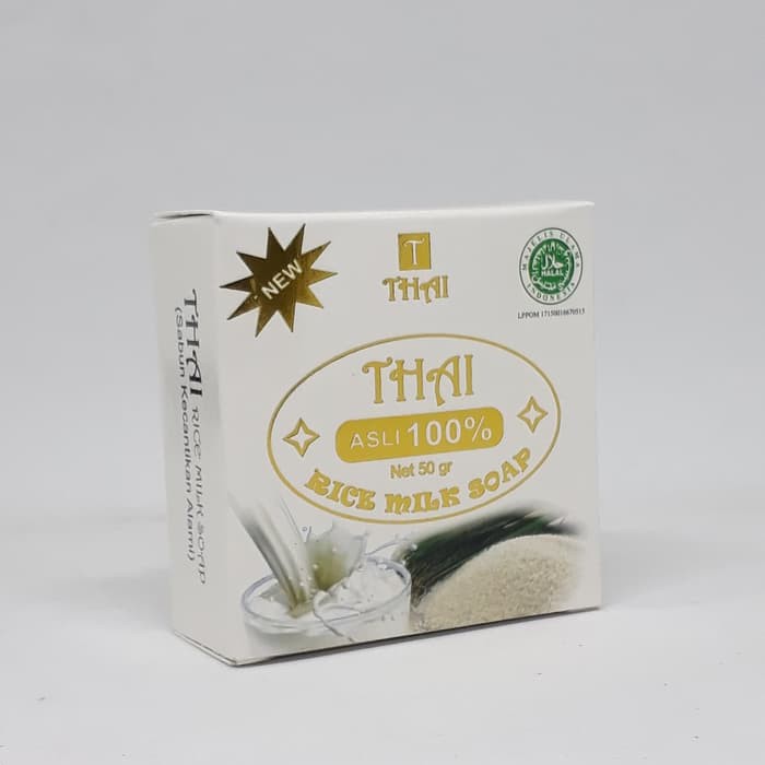 Thai Rice Milk Soap ASLI 100%