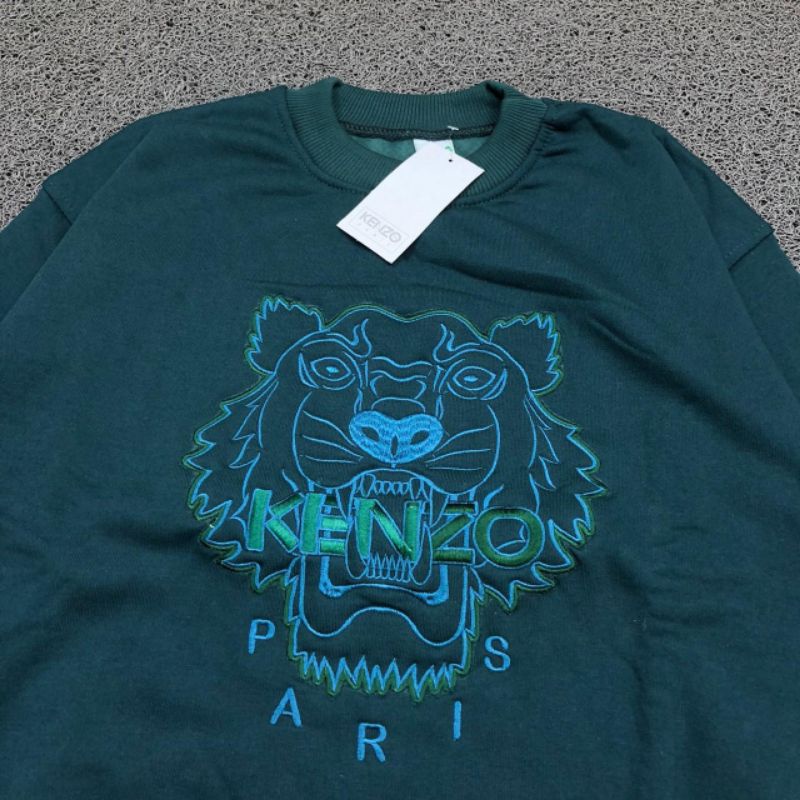 CREWNECK KENT ZO BORDIR HIGH QUALITY CASUAL HYPE FASHION PRIA