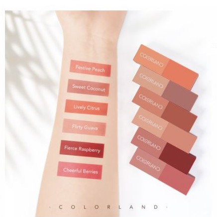 ☘️Yuri Kosmetik☘️ YOU COLORLAND JUICY POP LIPSTICK FREE SERUM 5ML