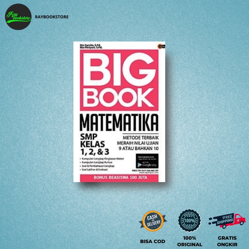 AG - Big Book Matematika & IPA SMP Kelas 1, 2, & 3
