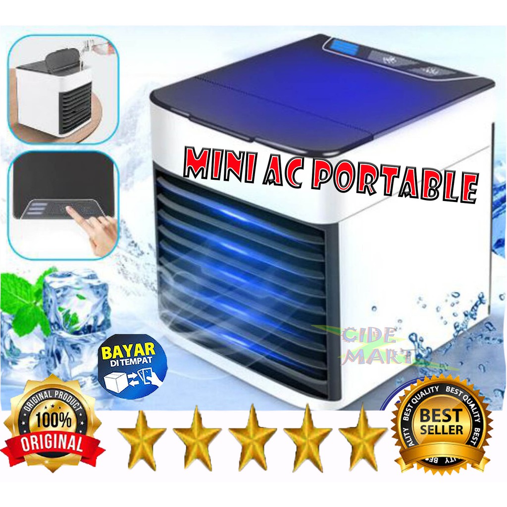 [BISA COD] AC MINI PORTABLE / PENDINGIN RUANGAN PORTABLE / AC PORTABLE / AC MINI USB ORIGINAL