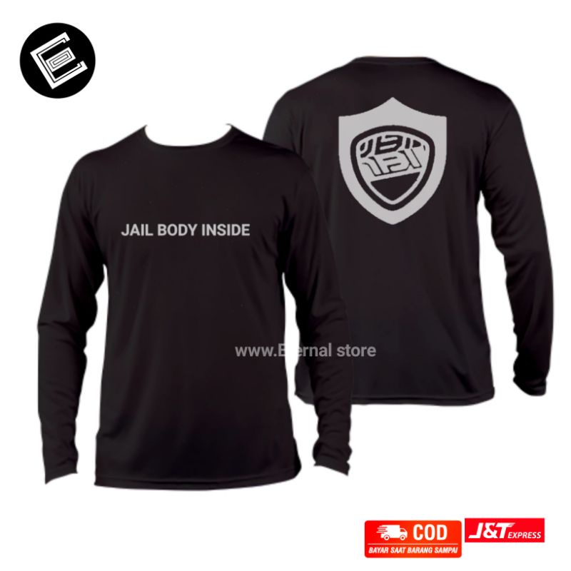 BAJU JAIL BODY INSIDE LOGO LONGSLEEVE PREMIUM QUALITY PRODUC