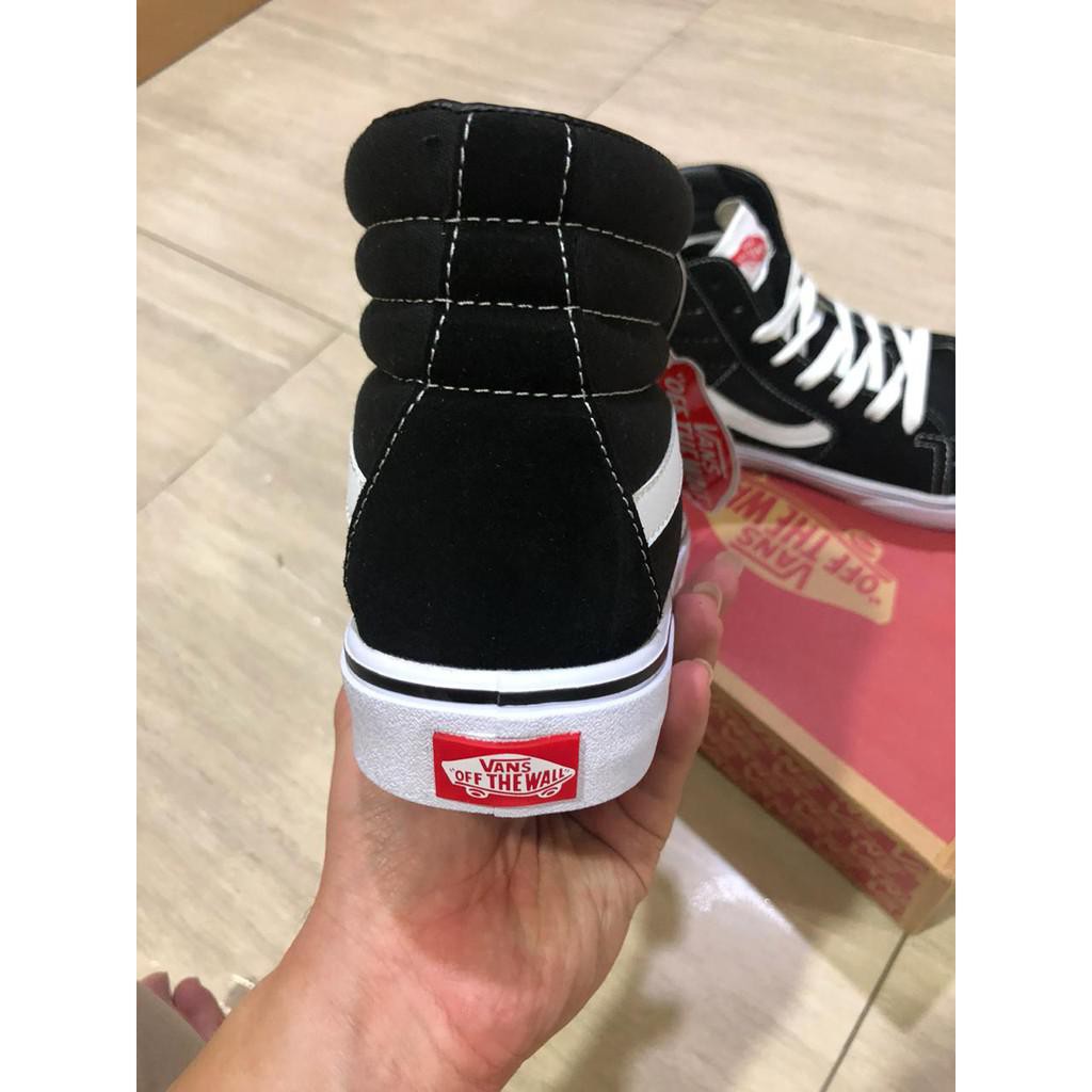 VANS SK8 HI BLACK WHITE