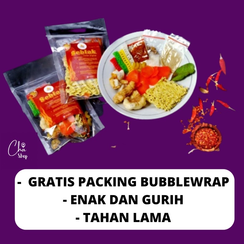 

SEBLAK KOMPLIT EXTRA PEDAS DENGAN BUMBU SPECIAL