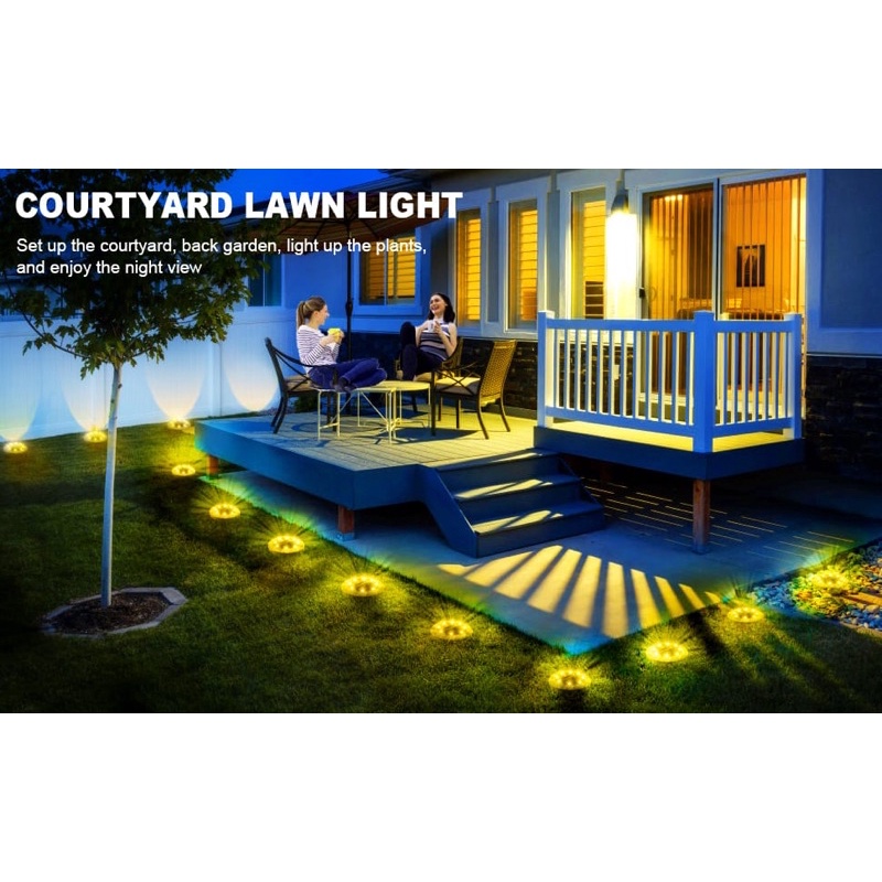 Led Solar Garden Lights Lampu Taman Led Solar Per 1 Unit