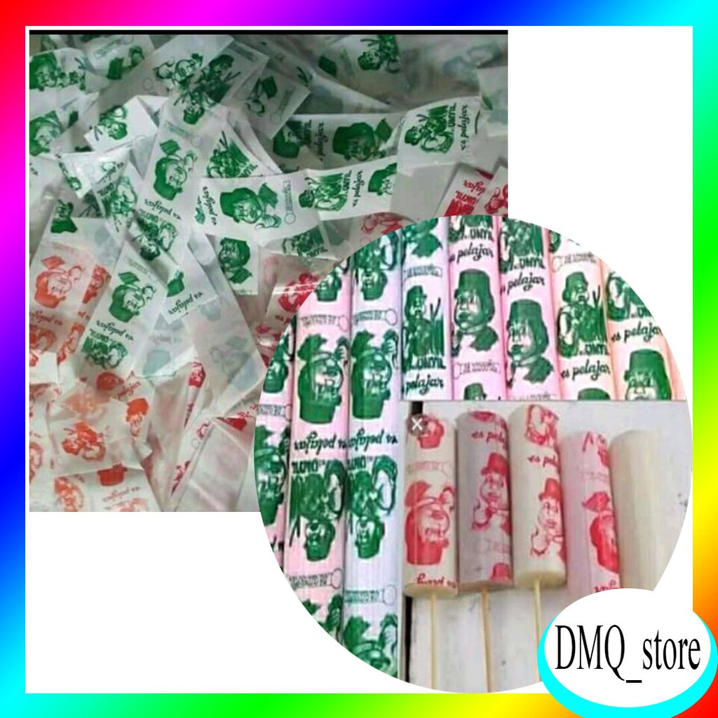 (15 meter) Plastik Es Unyil / Plastik Es Potong / Plastik Es / Plastik Kemasan Es / Plastik