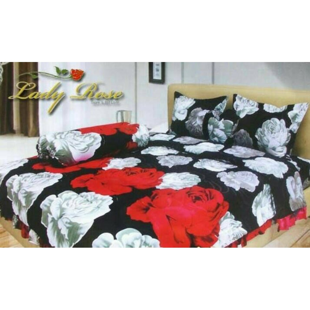 SPREI LADY ROSE KING 180X200 VIVIAN SEPRAI Kokodut Terbaik