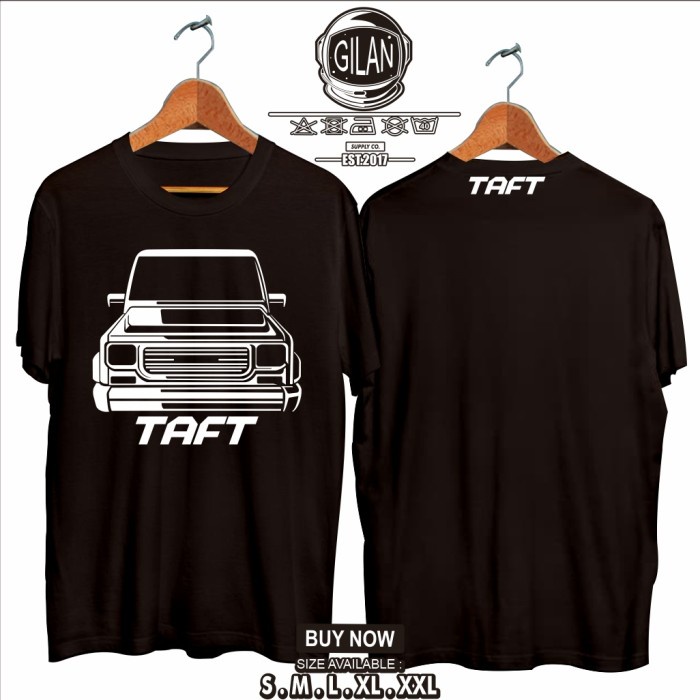 Kaos Baju Mobil DAIHATSU TAFT GT ROCKY FEROZA Kaos Mobil Otomotif
