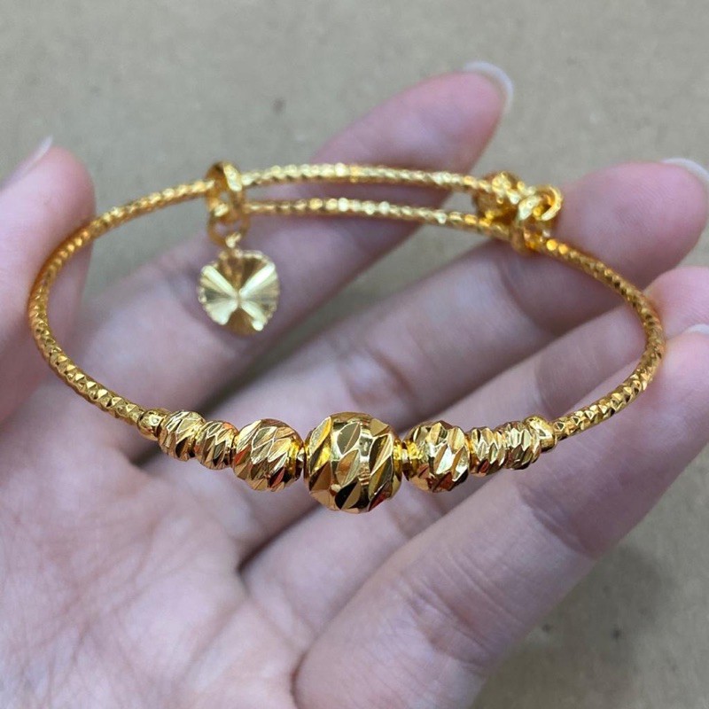 Gelang bola emas 24k suping dewasa