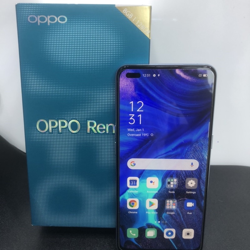 second oppo reno 4 ram 8/128 fullset ori mulus 100% GARANSI SAMPAI 26 mei 2022