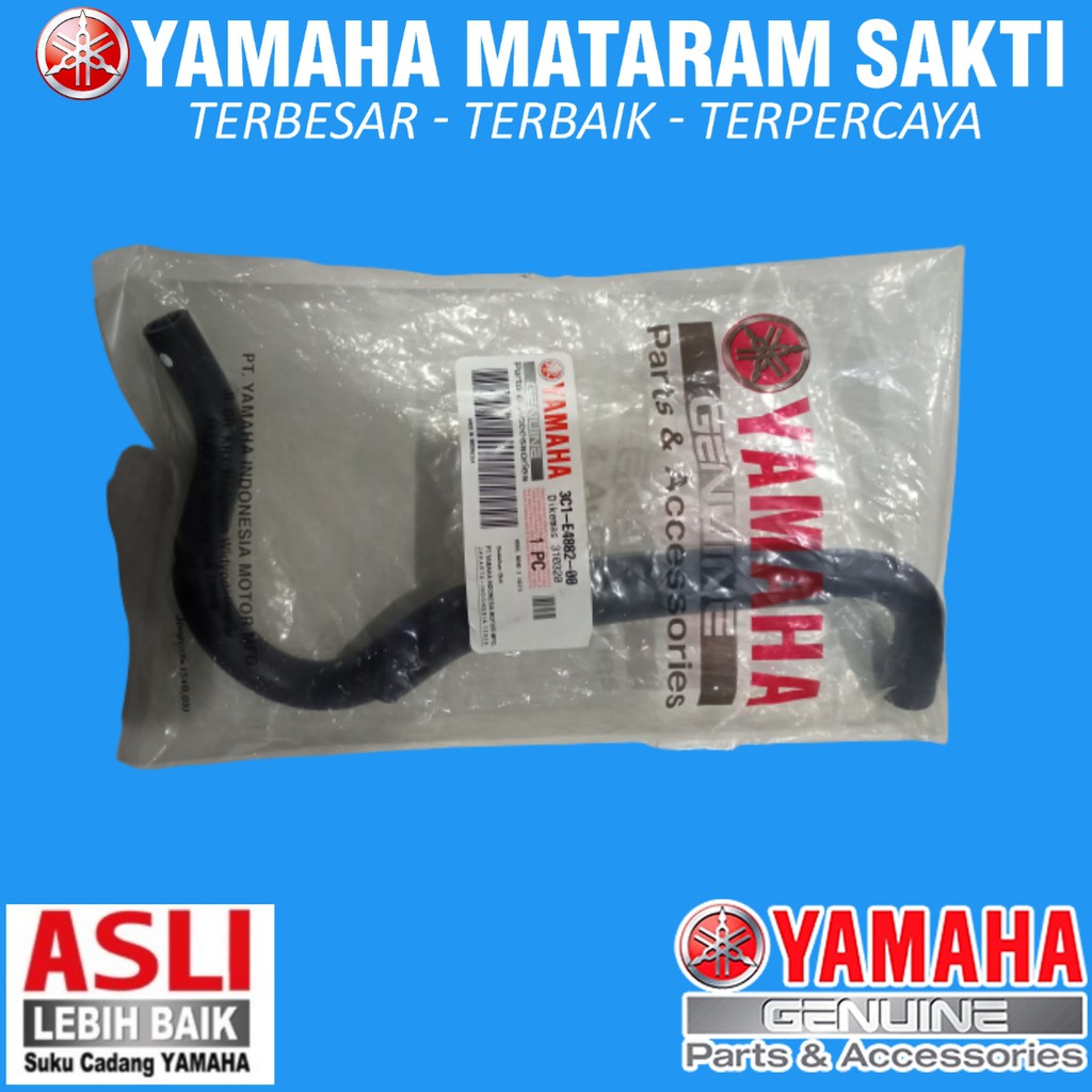HOSE BEND  / SELANG INTAKE / SELANG AIS HAWA KE BOX FILTER VIXION OLD ORIGINAL / 3C1-E4882-00