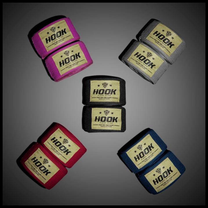 Handwrap Muay Thai Mesh Hook Fight Gear, Handwrap Boxing Jaring