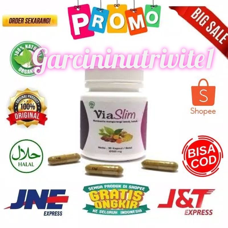Via Slim Sedot Lemak Tercepat | Viaslim Asli Obat Pelangsing Penurun Berat Badan Diet Herbal Alami