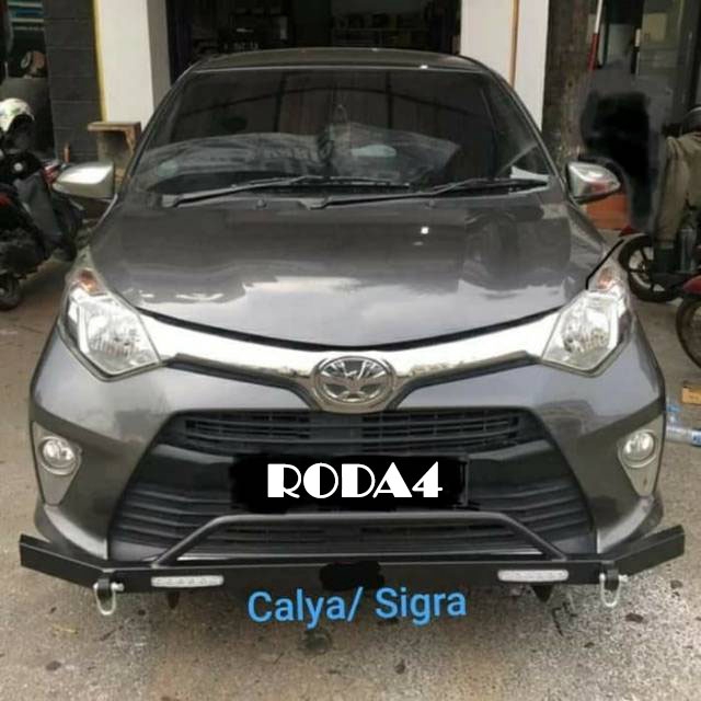 Tanduk Bumper Mini Mobil Calya - Sigra Towing Bumper Depan Mini Calya