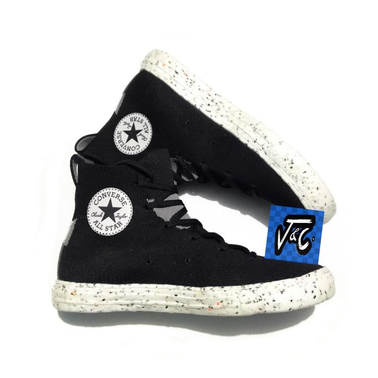 Converse Chuck Taylor All Star Renew Crater Recycled Knit Slip Black