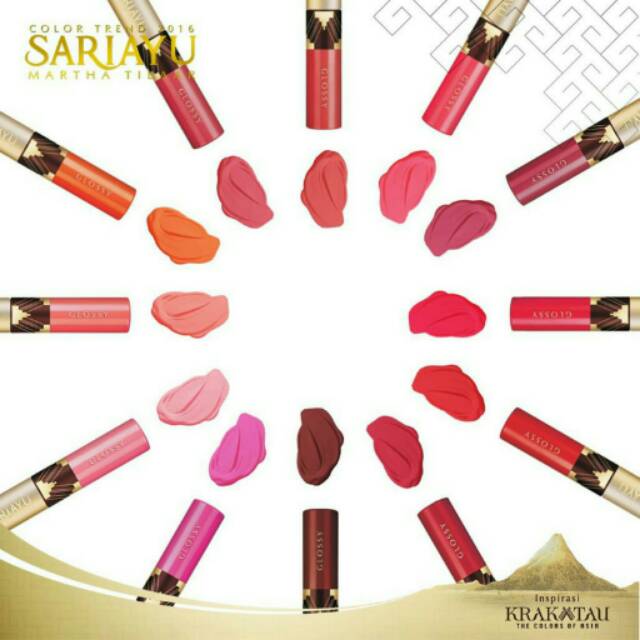 Sariayu Martha Tilaar Duo Lip Color glossy & matte