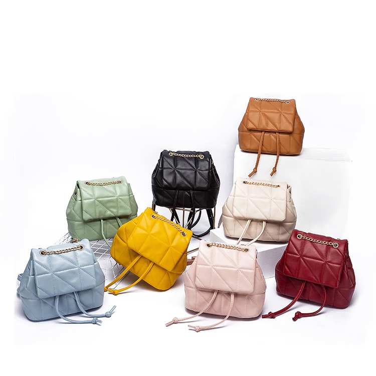 [HONYAN] Tas Ransel Import Backpack Mini Cewek Tali Serut - Wanvi Backpack-7