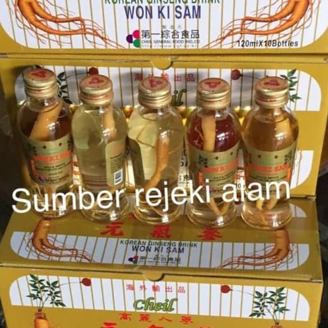 Jual Minuman Ginseng Korea Won Ki Sam Korean Ginseng Drink Shopee Indonesia 2439