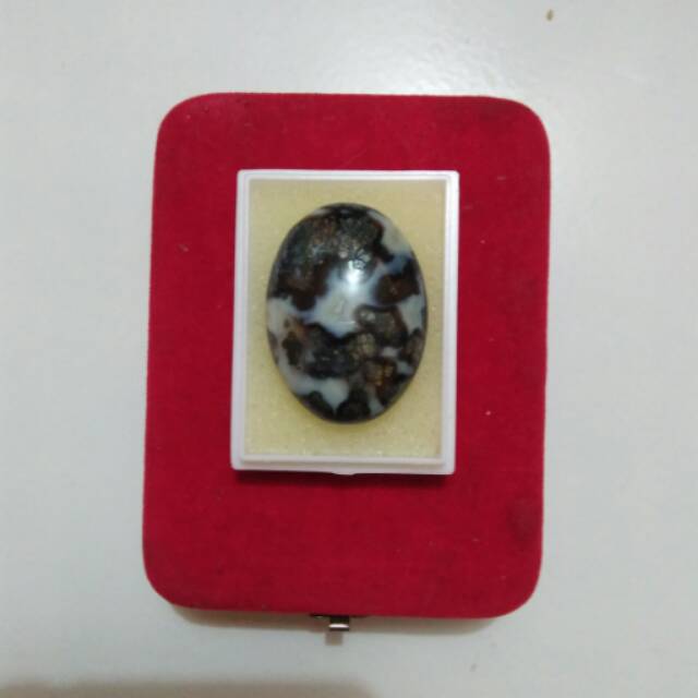 Batu Akik NATURAL EREKE/SIGORI LAFAU Sulawesi tenggara. Kristal motif batik warna Korpri