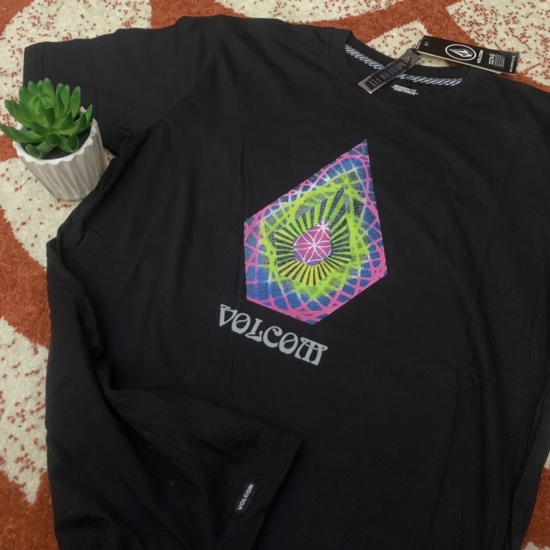 Kaos Volcom Star shield Stone black mirror