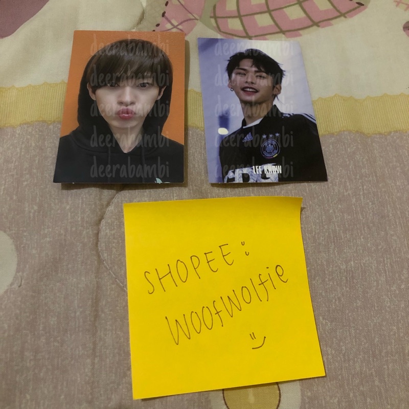 [ READ DESC ] PHOTOCARD PC DS OREN LINO DOUBLE SIDE LEE KNOW GO LIVE #1