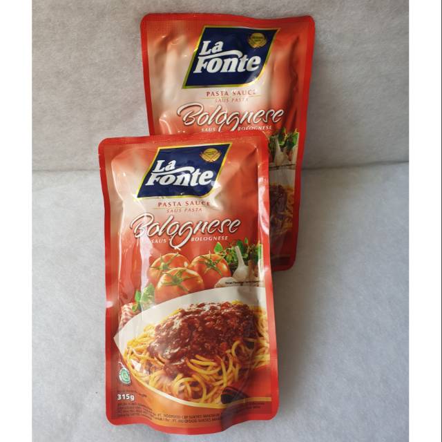 

Lafonte Spagetti 315gr / Lafonte Saus Pasta Bolognese