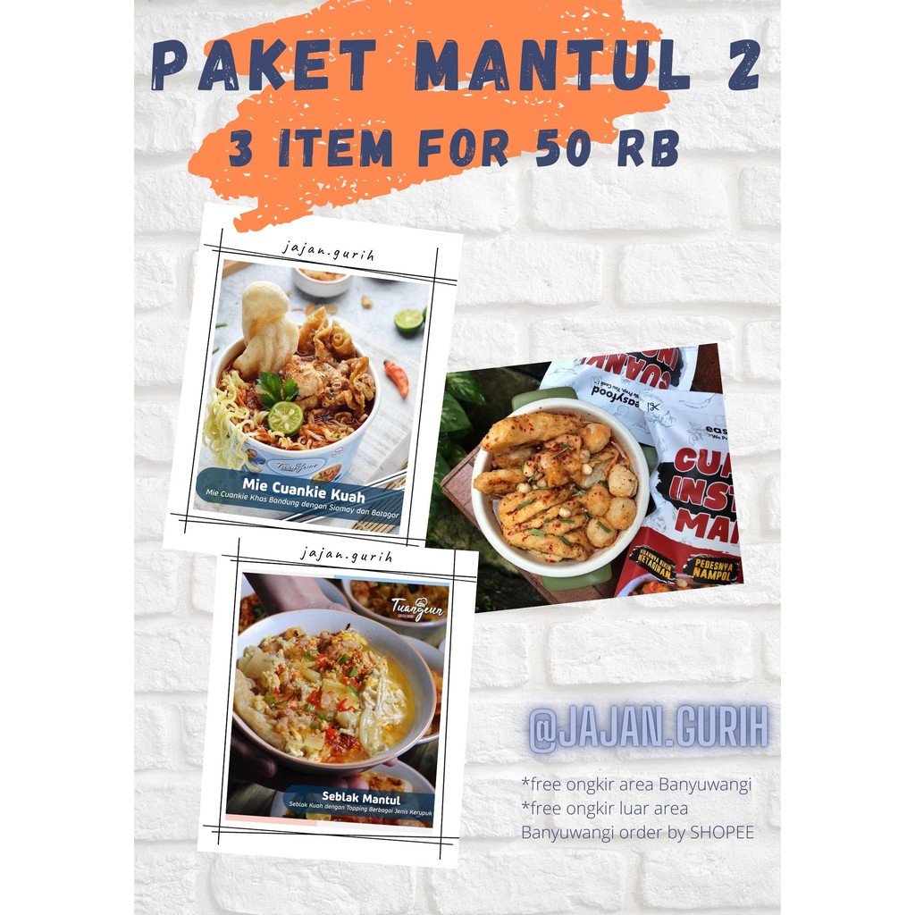 

PAKET MANTUL 2