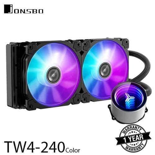 JONSBO TW4-240 COLOR Shadow Liquid Cooling CPU