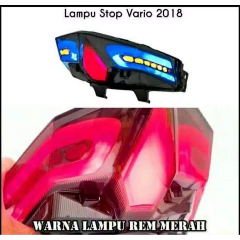 lampu stop LED JPA Vario 150 New 2018