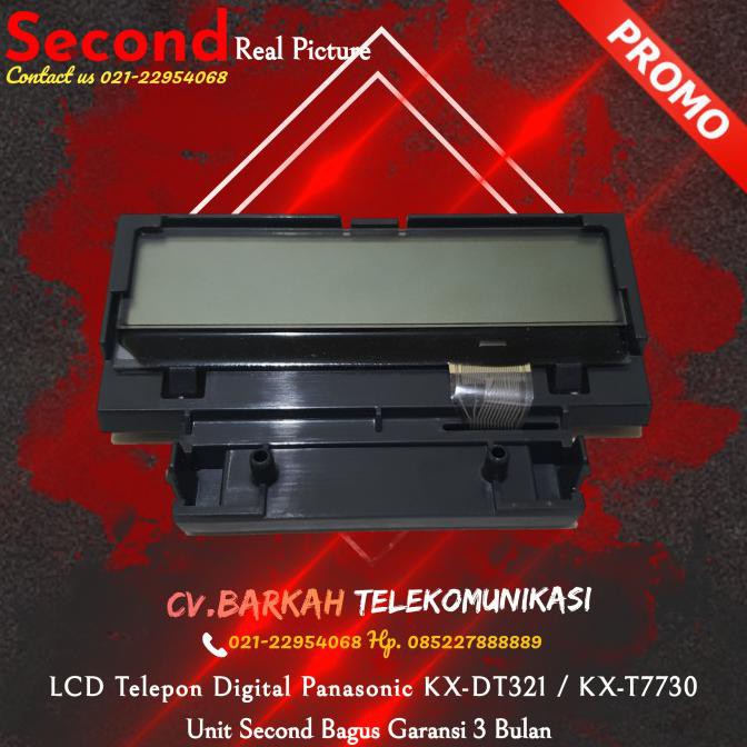 LCD For Telepon Panasonic KX-DT321 / KX-T7730