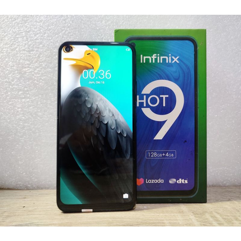 Infinix Hot 9 Ram 4GB Rom 128GB second fullset  ud