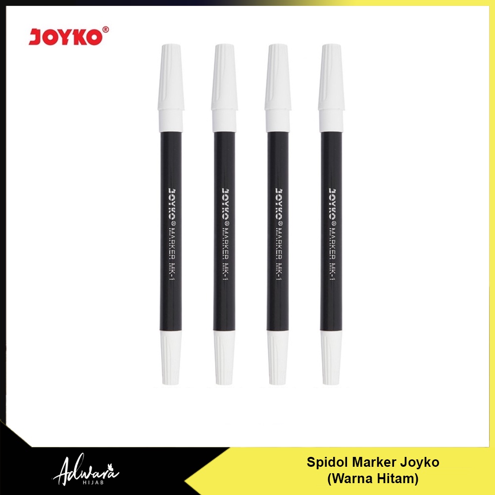 Spidol Marker Joyko MK-1 / Spidol Penanda Warna Hitam Original