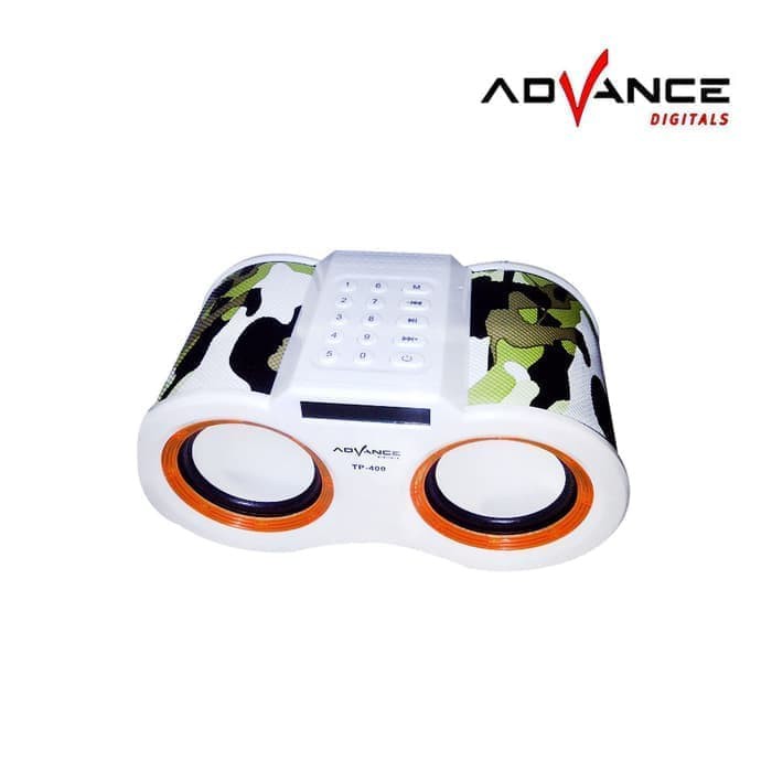 NEW ADVANCE TP400 SPEAKER PORTABLE LED LAYAR