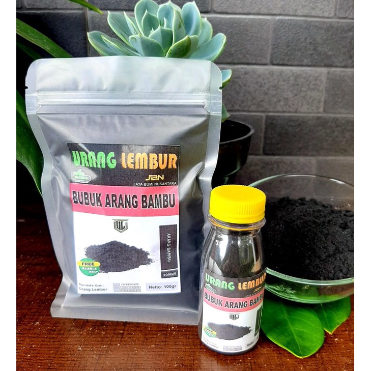 

Activated Charcoal Aktif Bubuk Bambu Jepang Arang Bambu Karbon Aktif Food Grade 100gr