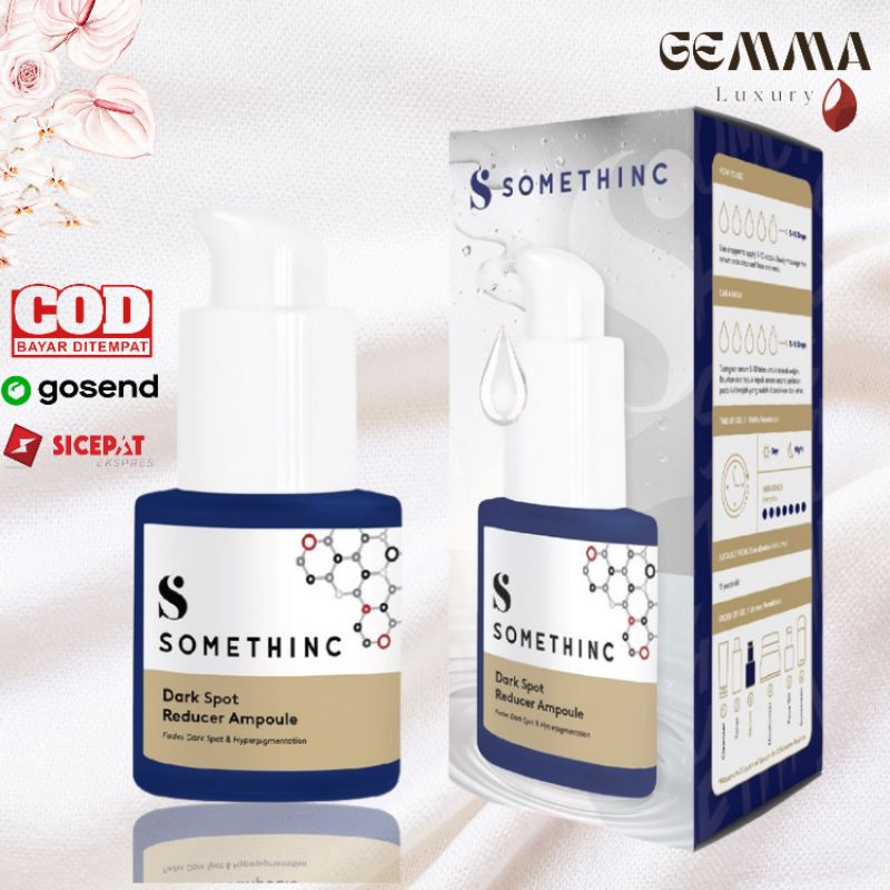 (GOSEND/COD) SOMETHINC DARK SPOT REDUCER AMPOULE - SERUM 2X MENGHILANGKAN NODA HITAM BEKAS JERAWAT