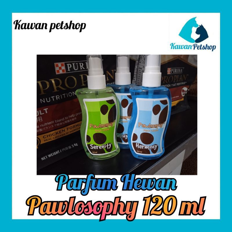 Parfum Kucing Anjing Hewan 120 ml - Parfum Pawlosophy Murah